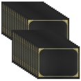 thumbnail image 1 of Soportes para certificados SUNEE Black, 30 paquetes para tamaño A4, 1 of 6