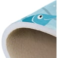 thumbnail image 6 of SKYSONIC Funny Kids Fish in Water Lightweight Carpet Mats Area Soft Rugs Floor Mat Rug Home Decoration for Kids Room Living Room 63 x 48 inches, 6 of 6