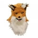 thumbnail image 5 of Máscara de de peluche, máscara de cabeza completa de animal realista, disfraz de Halloween para fiesta, cosplay, decoración navideña Amarillo, 5 of 8