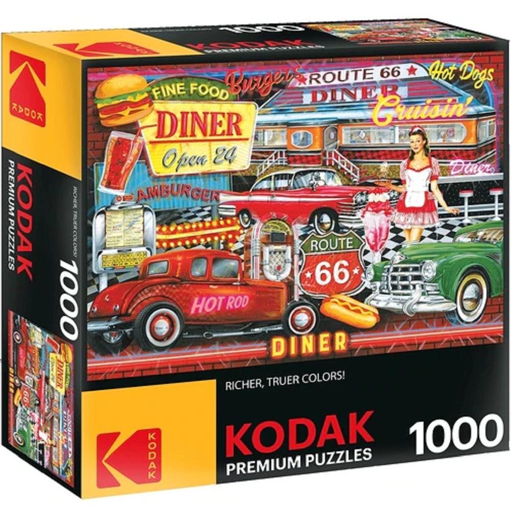 Fifties Diner Kodak Premium 1000 Piece Puzzle Age 9+ Walmart Canada