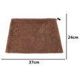 thumbnail image 1 of Cubierta De La Fregona Escoba Mop Cover Escritorio Pared Paño de barrido Herramienta de limpieza del hogar (Café) Likrtyny Libre de BPA, 1 of 3