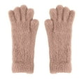 thumbnail image 2 of Cxenplz Womens Gloves for Cold Weather Knit Warm Touchscreen Trendy Winter Gloves, 2 of 4