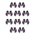 thumbnail image 3 of Sonducket Guantes de ciclismo de motocicleta de nailon para otoño e invierno, transpirables y cómodos, impermeables, rosa S rosa S 10Conjunto, 3 of 6