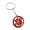 Red, variant on Bdday Patio Decor Male and Female Small Gift Pendants Car Keychain Alloy Car Wheel Keychain Tire Rim Keychain Car Parts Model Key Chains Car Keyring Pendant