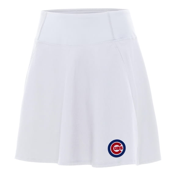 Women's Antigua White Chicago Cubs Chip Skort