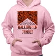 thumbnail image 2 of Halloween Junkie Bats Hoodie Sweatshirt Unisex Medium Pink, 2 of 5