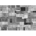thumbnail image 1 of Ahgly Company Indoor Rectangle Patchwork Gray Transitional Area Rugs, 8' x 12', 1 of 1