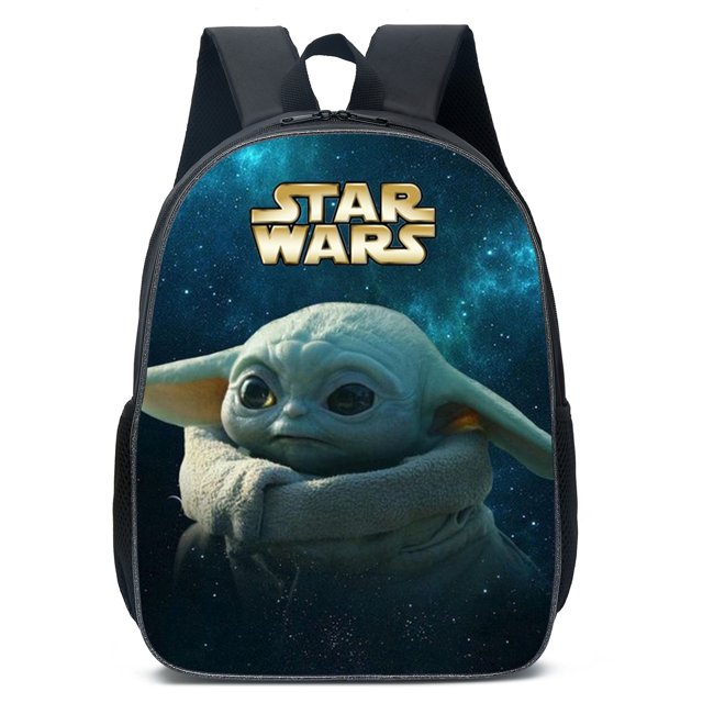 Mandalor Yoda Schoolbag For Primary And Secondary School Students, Light And Waterproof, Breathable Ridge-protecting Schoolbag--Week