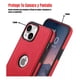 thumbnail image 2 of Pequeño bolso bandolera para teléfono móvil, funda para teléfono móvil con cartera colgante, bolso bandolera de piel sintética, pasaporte, funda para teléfono móvil con ranura para tarjetas, correa, 2 of 8