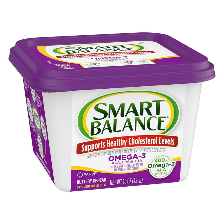 Smart Balance Omega-3 Buttery Spread, 15 OZ