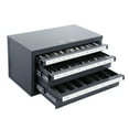 thumbnail image 1 of VEVOR End Mill Dispenser Cabinet, Three-Drawer End Mill Organizer Cabinet for 1/8" to 1", Steel End Mill Dispenser Organizer Cabinet with Labels, 29-Compartment Stackable for End Mill Storage, 1 of 9