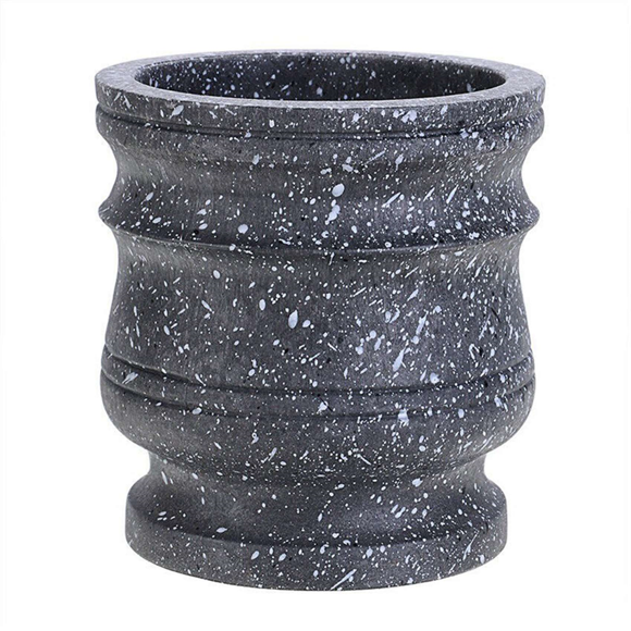 3X Pattern Pestle Set Stone Herb Spice Grinder Solid Grinder Cooking Set