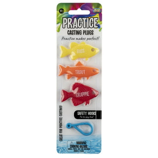 South Bend Practice Plug Fishing Terminal Tackle, 3/8 oz., 2-pack 