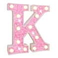 thumbnail image 2 of Sunjoy Tech LED Letter Light Glitter Alphabet Sign with Hanging Hole Night Light Party Wedding Home Decoration LED Light, 2 of 8