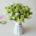 thumbnail image 3 of Ramo de flores artificiales en miniatura de 30 cm y 15 cabezas para el hogar, la sala de estar, la oficina, el escritorio, flores falsas, decoración para bodas y fiestas, 3 of 4