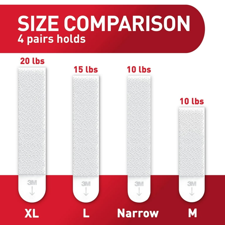 Command Picture Hanging Strips, Medium and Small, 12 Pairs photo 3