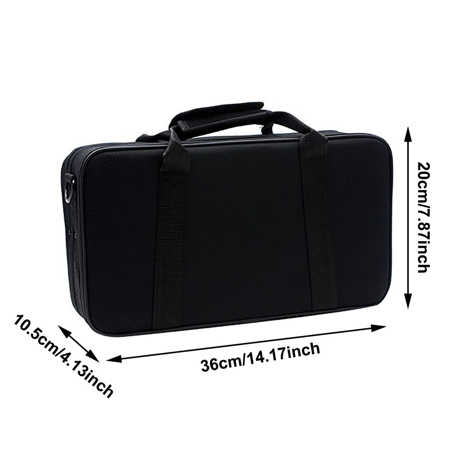 -Functional Tool Bag for Organization and Storage Construction with Interior Handle Lightweight and Adjustable Strap for and Home Use Practical Gear