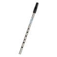 thumbnail image 1 of Flauta de silbato irlandés de latón C/D llave flauta lata silbato 6 Plata shamjiam silbato de hojalata, 1 of 9