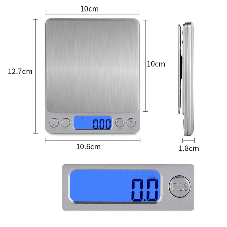 Food Kitchen Digital Scale,Rechargeable, Ounces and Grams for
