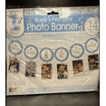 thumbnail image 2 of 1st Birthday Blue Photo Banner, 2 of 4