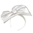 thumbnail image 5 of TeaParty Fascinator Hat Hairhoop for Party Wedding Women Rhinestones Bowknot Fascinator Headband Exaggerated Caps, 5 of 8