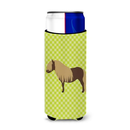 

Carolines Treasures BB7740MUK Shetland Pony Horse Green Michelob Ultra Hugger for Slim Cans