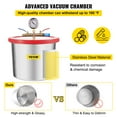 thumbnail image 5 of VEVOR 2 Gallon Degassing Chamber Kit, 5 of 12