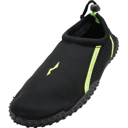

NORTY Boys Water Shoes Child Male Beach Pool Shoes Black Lime 3