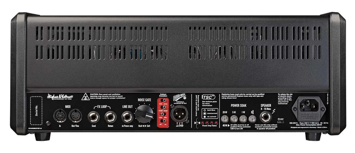 Hughes & Kettner GM40DH GrandMeister Deluxe 40 40W Guitar Amplifier Head