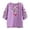 C-Purple202, variant on DHFJKG Boho Tops For Women Floral Embroidered T Shirt Half Sleeve Crew Neck Lightweight Loose Fit Casual Tee Beach Comfy Top
