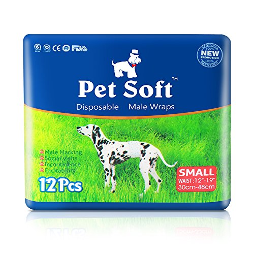 Pet Soft Disposable Male Dog Diapers Super Absorbent Small Male Dog