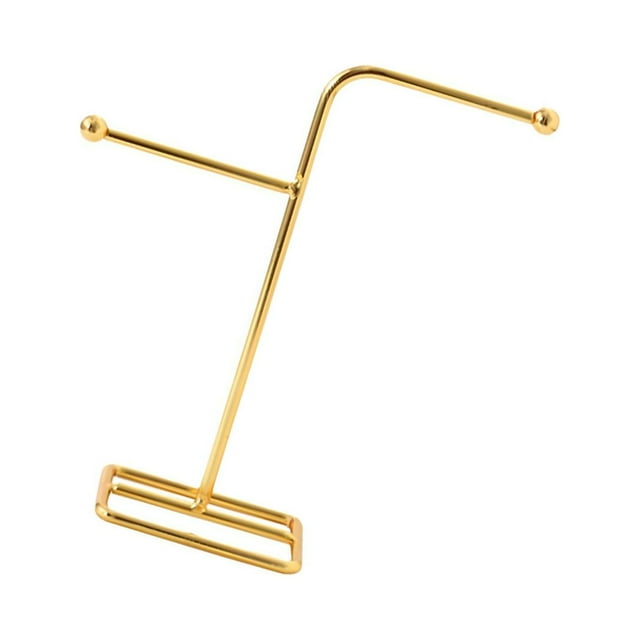 pitrice Jewelry Shelf Vintage Exquisite for Necklace Handbag Jewelry Shop Display T Shape