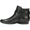 thumbnail image 3 of Women's Naturalizer Cassandra Bootie Black Leather 8.5 WW, 3 of 6