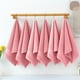 thumbnail image 5 of 5 Pcs Bath Towels Set Thick Soft Absorbent Towel Set Of 5 Household Wash Face Gift Towel, Rosa, 5 of 7