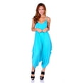 thumbnail image 2 of SR Women's Casual Solid Spaghetti Strap Loose Fit Harem Jumpsuit, X-Large, Mint, 2 of 4