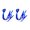 Blue, variant on Gymnastic Ribbon Sparkling Dance Ribbon Twirling Batons Long Ribbon Streamers Rhythmic Gymnastics for Artistic Dancing
