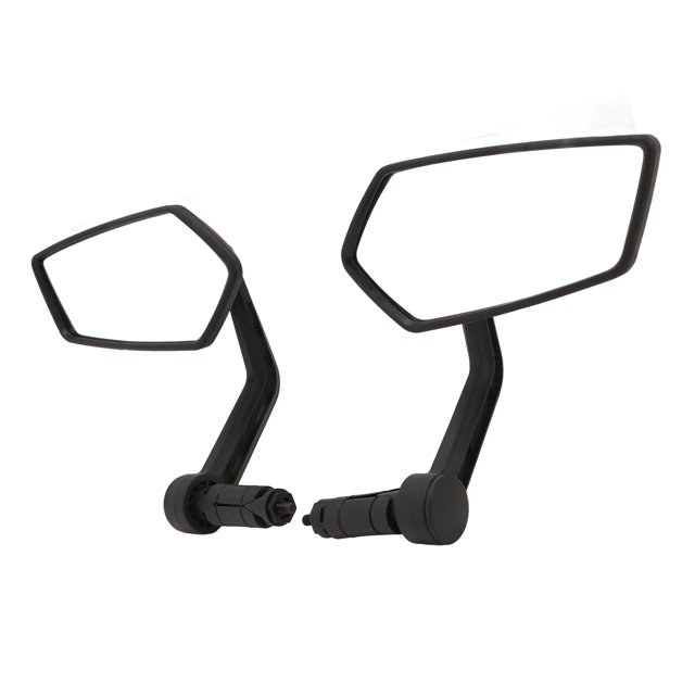 Espejo de Bicicleta, Retroceso Duradero de Bicicleta Espejo Extendido Instalación Fácil de Instalación Amplia Aplicación 360 ABS PARA MOTOCLETAS