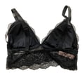 thumbnail image 2 of Victoria's Secret Chantilly Floral Lace Bralette Black Velvet Trim Size Medium NWT, 2 of 2