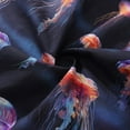 thumbnail image 6 of YIUME Men's Hawaiian Shirt Luminescent Dreams Print Cotton Button-down Short Sleeve Aloha Shirt, 6 of 8