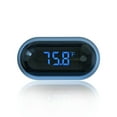 thumbnail image 2 of Aquarium Thermometer, Water Thermometer, Fish Tank Thermometer with High Precision Sensor Accurate to ±0.18°F for Fish, No Need for a Probe with Wire, Black, 2 of 7
