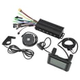 thumbnail image 2 of Kit de conversión de bicicleta eléctrica (24 V, 36 V, 48 V, 30 A, controlador S900, panel con sensor de asistencia eléctrica y acelerador de pulgar para motores sin escobillas de 750 W y 1000 W), 2 of 14