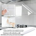 thumbnail image 4 of Clear Contact Paper,40 * 300cm Oil Proof Wall Sticker,Self Adhesive Clear Wall Protector,Transparent Kitchen Waterproof Sticker,Heat Resistant Backsplash Protector Wallpaper Vinyl Film Paper, 4 of 7