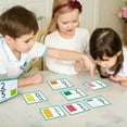 thumbnail image 2 of Interactive Fraction Cards Study Aid With Visual Examples Educational Materials For Teachers Parents Math Practice, 2 of 10