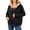Black, variant on Jackets for Women Zip Up Hoodies Warm Jackets Long Sleeve Oversized Sweatshirts Comfy Gym Fall Fashion Outfits Winter Clothes S-2XL