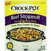 Crock Pot Beef Stroganoff Seasoning Mix, 1.5 Oz