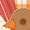 LIGHT PINK, variant on Instant Message - Fall Turkey Patterns Girls' Short Sleeve Boxy Graphic T-Shirt