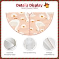 thumbnail image 5 of Kll Geese And Flower Christmas Tree Skirt 36",Party Decorations Farmhouse For Christmas Decorations Holiday Party, 5 of 8