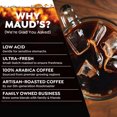 thumbnail image 5 of Maud's Black Cold Brew Dark Roast Coffee Pods, 72 ct | Cold Brew Classic Black Coffee | 100% Arabica Dark Roast Coffee | Solar Energy Produced Recyclable Pods Compatible with Keurig K Cups Maker, 5 of 7
