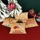 thumbnail image 4 of 10 cajas de papel kraft con forma de almohada para caramelos de Navidad, cajas de embalaje para regalos de galletas de Navidad, decoración para fiestas de Navidad 2024, 4 of 5