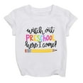 thumbnail image 5 of Kiijoy Big Girls Back-To-School T-Shirt Short Sleeve Kindergarten T Shirt, Sizes 3-13, 5 of 7